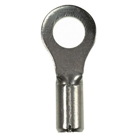 22-18 AWG Non-Insulated Ring Terminal #6 Stud PK1000, Max. Voltage: 2000V